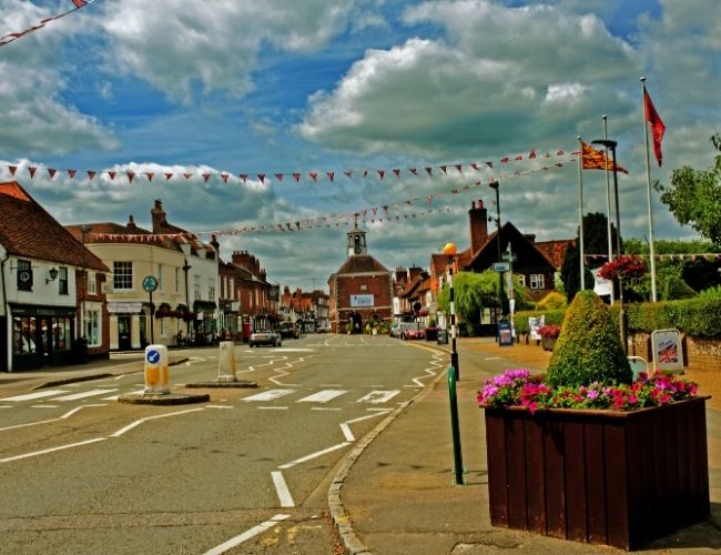 Amersham in Buckinghamshire