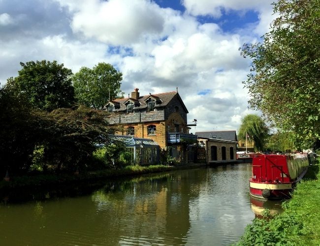 Berkhamsted town in Buckinghamshire